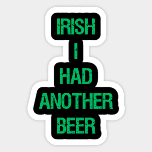 St. Patrick's Day t-shirt Sticker